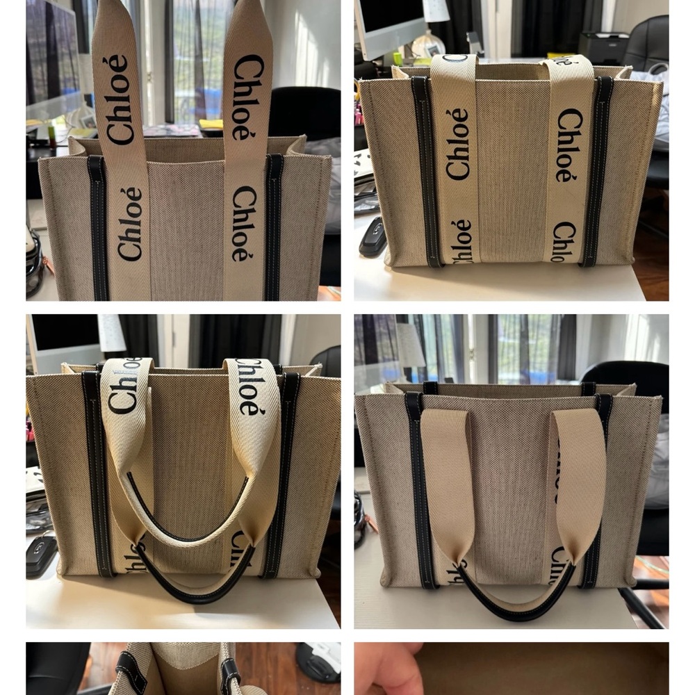 Chloe woody medium tote bag